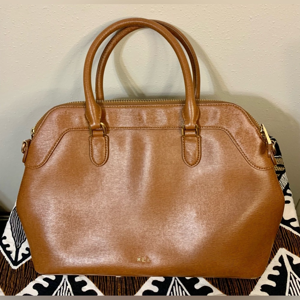 Vintage Ralph Lauren Leather Handbag